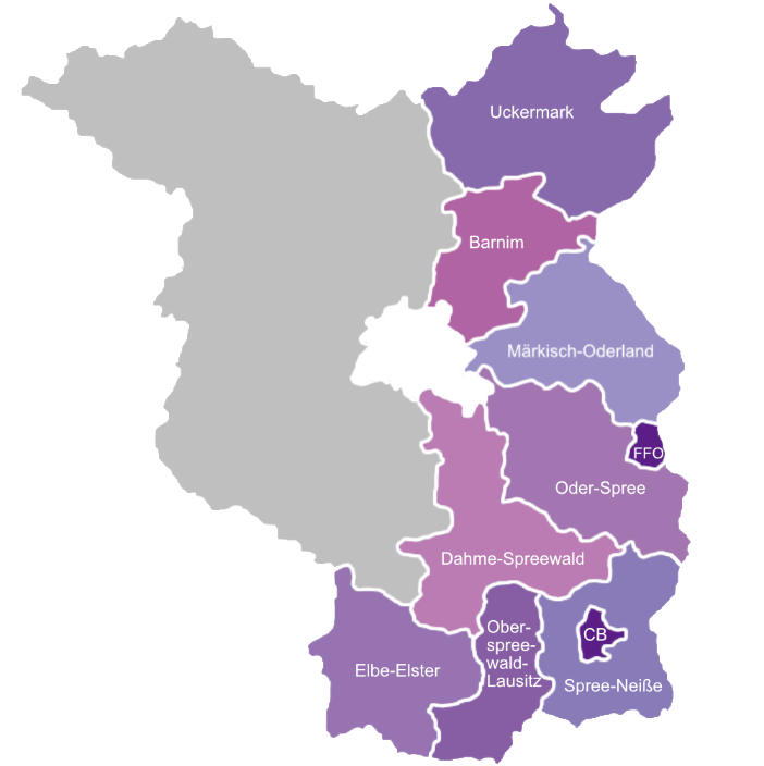 Brandenburg Landkreise