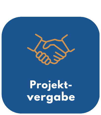 Projektvergabe Button